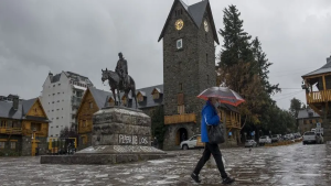 Alerta amarilla por lluvia este viernes en Bariloche: las recomendaciones
