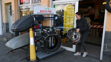 Aseguran que los valores de las cubiertas de nieve están por debajo de las cubiertas de calle