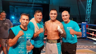 Christian, el boxeador de Roca cumple sueños a cada paso: cuando un tropezón no es caída