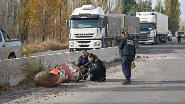 El siniestro vial fatal de la Ruta 22 del miércoles generó la reacción del gobernador Weretilneck. Foto: Florencia Salto