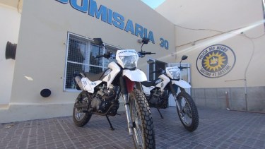 Efectivos de la Comisaría 30 del barrio Guido debieron intervenir para detener al joven junto a la Brigada Motorizada de Apoyo. 