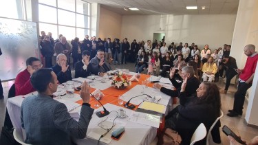 En la sesión aprobaron la comunicación. (Foto: Andrea Vazquez)