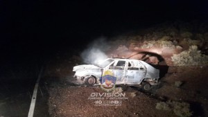 Un hombre de Cutral Co murió calcinado en un incidente vial cerca de Picún Leufú