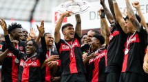 Imagen de Bayer Leverkusen, con Exequiel Palacios, se consagró campeón invicto en la Bundesliga