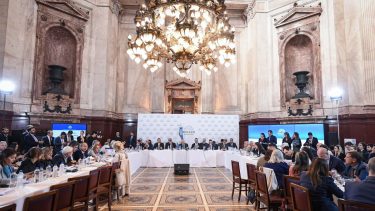 La Ley Bases y el paquete fiscal llegaron al Senado con el debate en el plenario de comisiones. (foto X)
