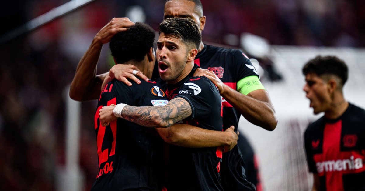 Los goles de Paredes no le alcanzaron a Roma y el Leverkusen de Palacios está en la final de la Europa League thumbnail