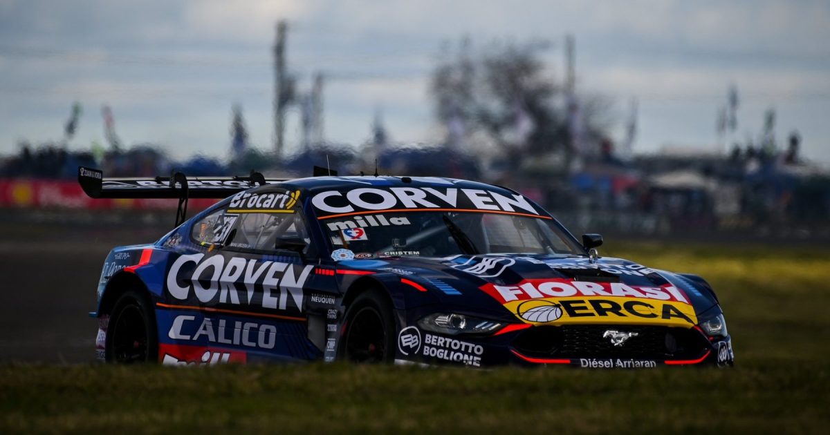 Manu Urcera completed seventh along with his new Ford Mustang within the TC at Concepción del Uruguay