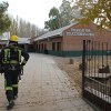 Imagen de Principio de incendio en una escuela de Centenario por una pérdida de gas