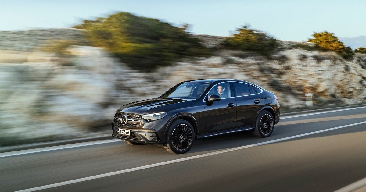 The Mercedes-Benz GLC Coupé sums up magnificence, expertise and journey in a single automotive
