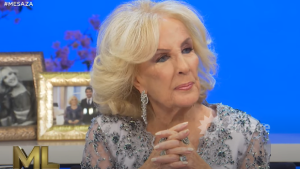 Mirtha Legrand: «A ciertos personajes habría que tenerlos sin comer para que sepan lo que es tener hambre»