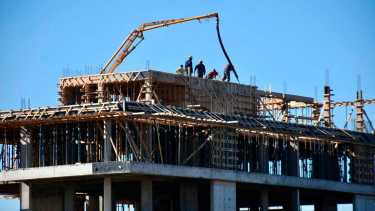 En el sector de la construcción de Neuquén, hay empresas con problemas para pagar aguinaldos. Foto: Matías Subat.