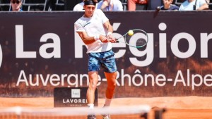 Etcheverry tuvo un match point pero perdió en la final del ATP de Lyon