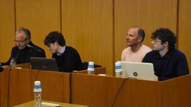 Los defensores de Gatti se opusieron a que los medios sigan el juicio desde la sala de audiencia. (Juan Thomes)