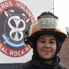 Imagen de Vanesa, la bombera que entró a los 16 años como cadete y ya es sargenta en Roca