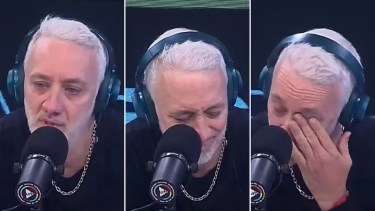 Andy Kusnetzoff se emocionó al recordar a su padre: “Me preparé un montón para esto”