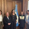 Imagen de Mónica Silva se reunió con Villarruel por la inclusión de mujeres en la Corte Suprema