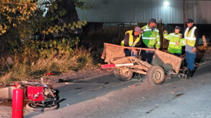 El sobreviviente del choque entre una moto y un carro en Centenario se encuentra en estado crítico
