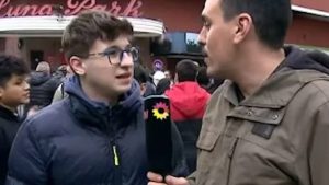 Video | Un joven fue a ver a Milei al Luna Park, pero un detalle llamó la atención: «Soy kirchnerista»
