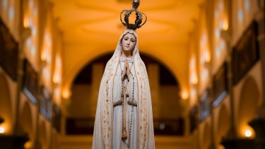La Virgen de Fátima se celebra cada 13 de mayo. Foto: Clarín.-