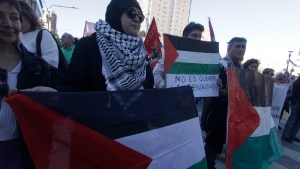 Izarán la bandera de Palestina en Neuquén capital tras charla de Atilio Borón