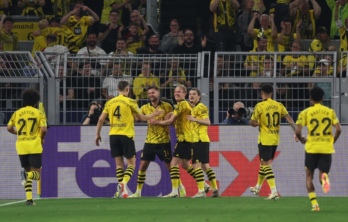 Borussia Dortmund le ganó 1-0 a PSG en la Champions League.