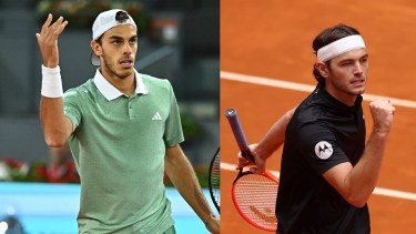 Cerúndolo no pudo ante Fritz y quedó afuera del Masters 1000 de Madrid.
