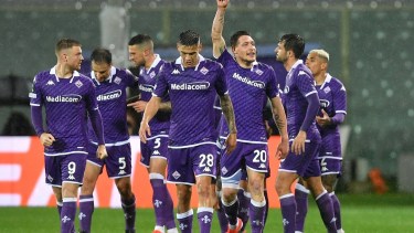 Fiorentina ganó de local ante Brujas por la Conference League.