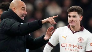 Julián Álvarez reveló qué les dijo Pep Guardiola tras la eliminación del Manchester City en la Champions