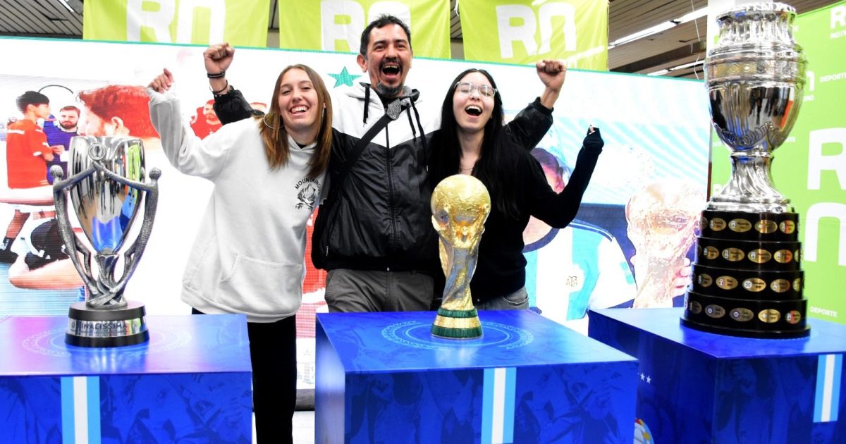 Como Lionel Messi: los vecinos de Roca disfrutaron de la Copa del Mundo thumbnail