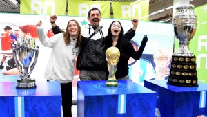 Video | Como Lionel Messi: los vecinos de Roca disfrutaron de la Copa del Mundo