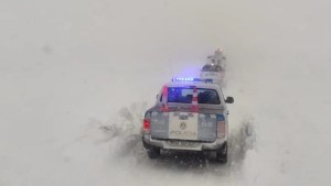 Cierran por la nieve una ruta clave para llegar a la cordillera de Neuquén: los caminos alternativos