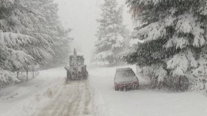 Cierran caminos en el parque nacional Nahuel Huapi por la nieve: hasta cuándo