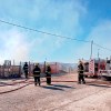Imagen de El fuego redujo a escombros una vivienda en la zona norte de Roca