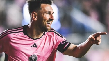 Messi anotó un gol y dio cinco asistencias en la goleada de Inter Miami.