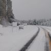 Imagen de Corte de la Ruta 40 entre Bariloche y El Bolsón por la nieve, este martes