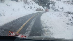 Corte total de la Ruta 40 entre Bariloche y El Bolsón, por la nieve: será a partir de esta noche