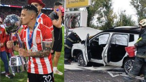 Tiago Palacios, el jugador de Estudiantes que chocó alcoholizado, pasará la noche detenido