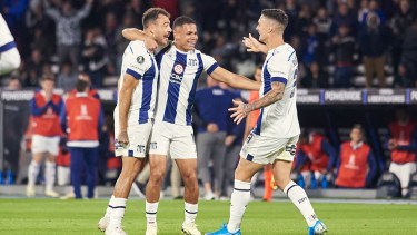Talleres le ganó a Barcelona de Ecuador por la Copa Libertadores. Foto: @CATalleresdecba.