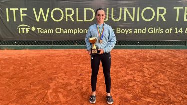 Con Isabel Arabarco, la Selección Argentina de tenis clasificó al Mundial sub 14