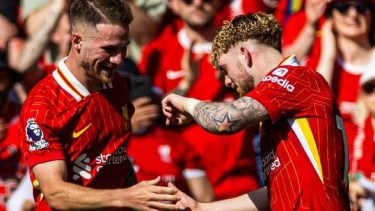 Alexis Mac Allister marcó uno de los tantos en el triunfo del Liverpool.