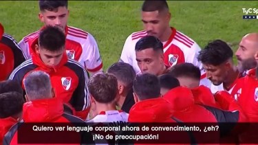 Martín Demichelis quedó en el ojo de la tormenta luego de las palabras quu utilizó para arengar a sus jugadores.