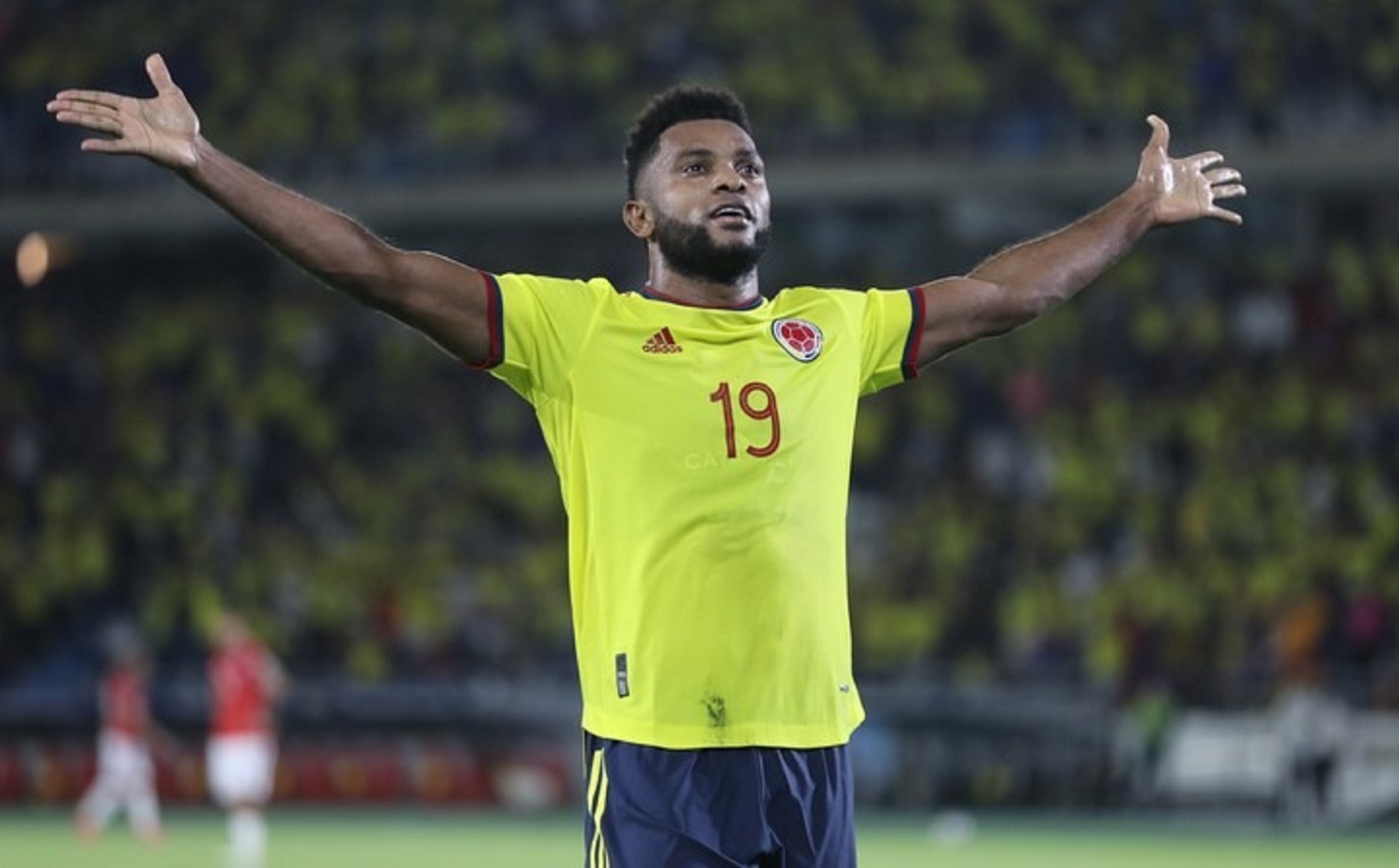 Miguel Borja volvió a ser convocado para la selección de Colombia.