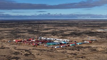 El primer pozo horizontal con destino a Palermo Aike terminó de ser fracturado esta semana.