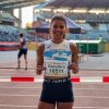 Imagen de Martina Escudero, la atleta de Cipolletti, consiguió una marca histórica en Bélgica