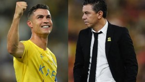 Despedida amarga para Marcelo Gallardo en Arabia Saudita: sufrió una paliza de Cristiano Ronaldo
