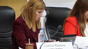 El proyecto fue presentado en el recinto por la legisladora Lorena Yensen. Foto: Marcelo Ochoa.