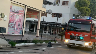 El hecho ocurrió este martes en Las Grutas. Foto: gentileza