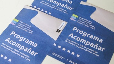 El programa Acompañar había sido discontinuado por el gobierno nacional.-