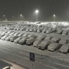 Imagen de Video: cerraron el aeropuerto de Bariloche por la nieve, una medida inusual