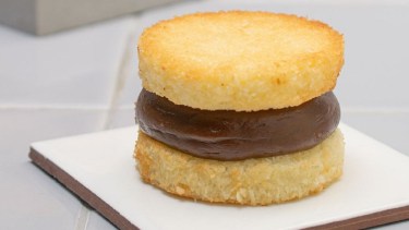 Imposible resistirse a estos alfajores de coco